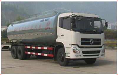 東風(fēng)天龍后雙橋粉粒物料運(yùn)輸車(chē)